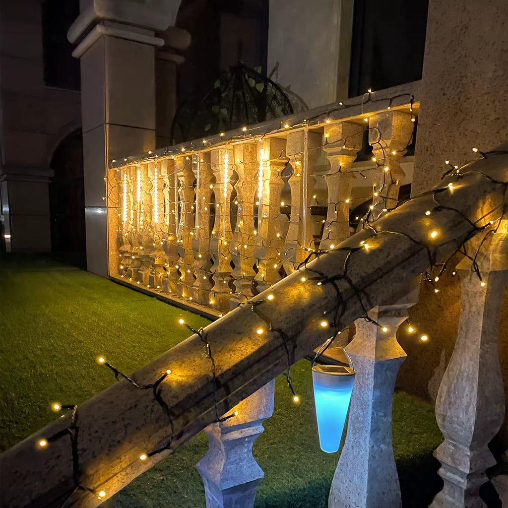 10M-100M Fairy Lights LED String Garland Christmas Light Waterproof Outdoor Indoor for Tree Street Wedding Party 2024 Decoration