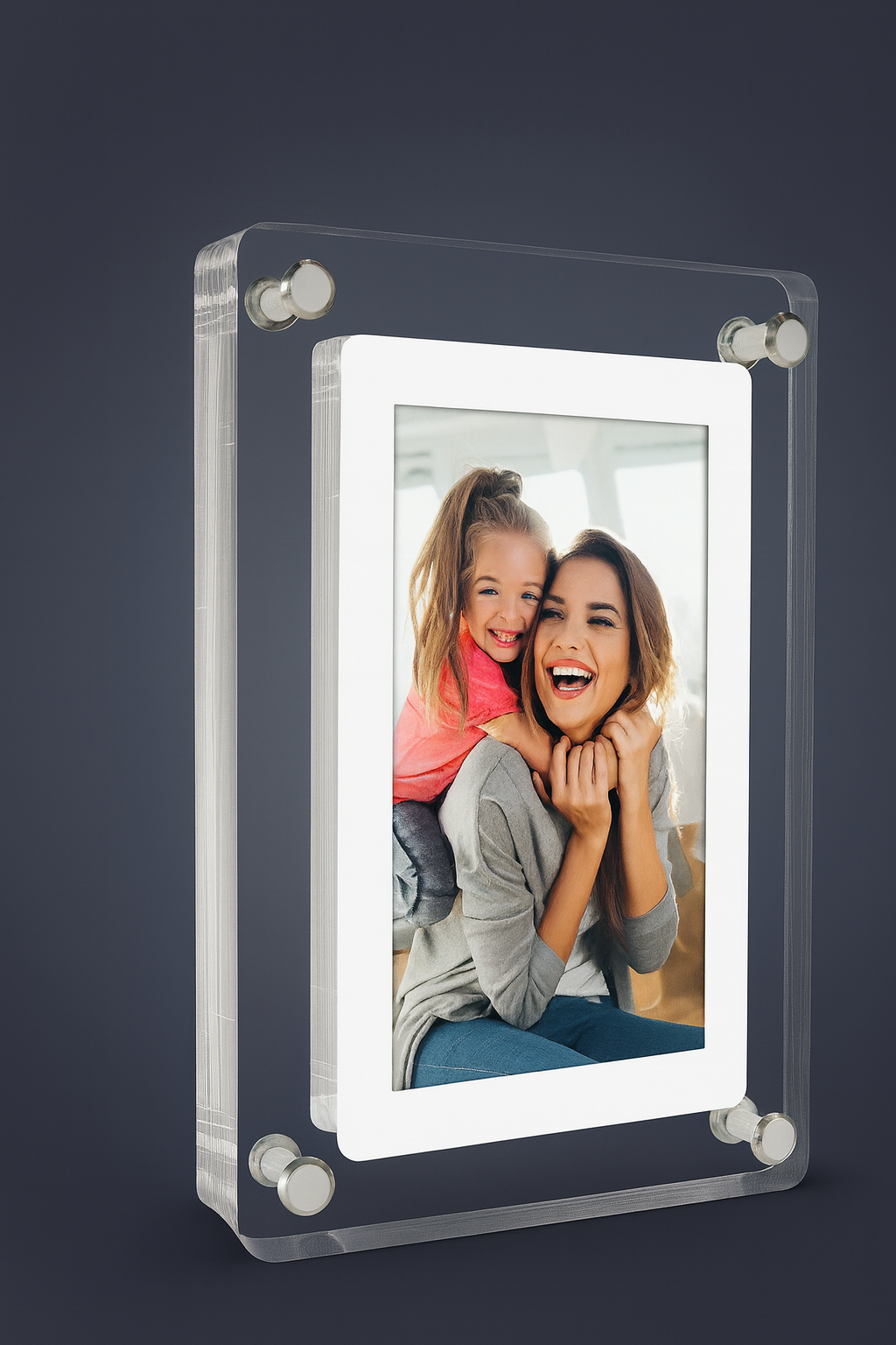 FrameLite™ – Acrylic Digital Photo Frame (5” & 7”)